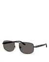 Persol Pillow Sunglasses, 56mm In Black