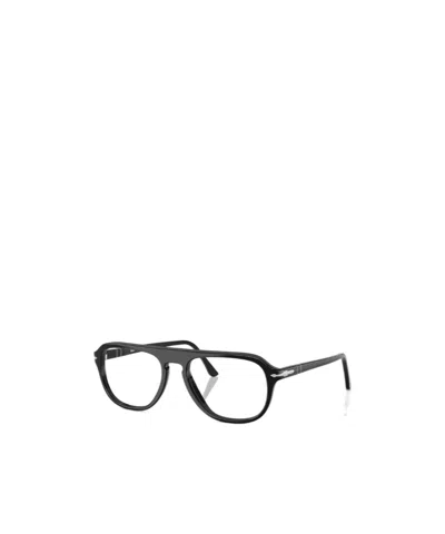 Persol Pilot-frame Glasses In Black