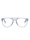 Persol Pilot-frame Glasses In Blau