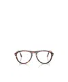Persol Pilot-frame Glasses In Brown