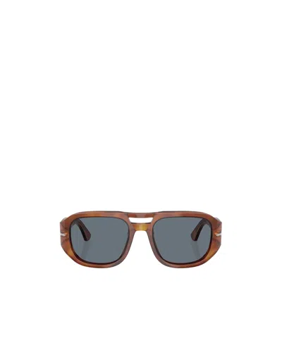Persol Pilot Frame Sunglasses In Brown