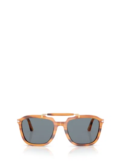 Persol Pilot Frame Sunglasses In Brown