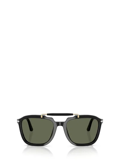 Persol Pilot Frame Sunglasses In Green