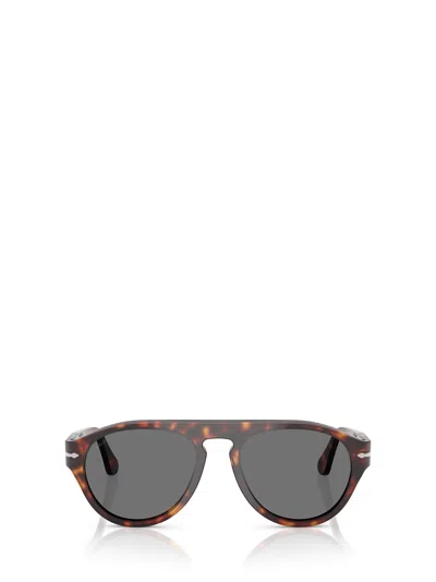 Persol Pilot Frame Sunglasses In Gray