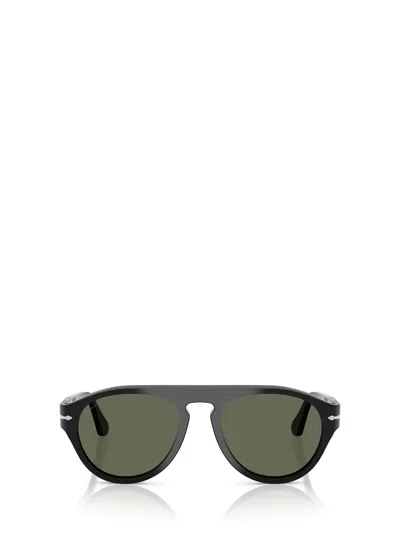 Persol Pilot Frame Sunglasses In Green