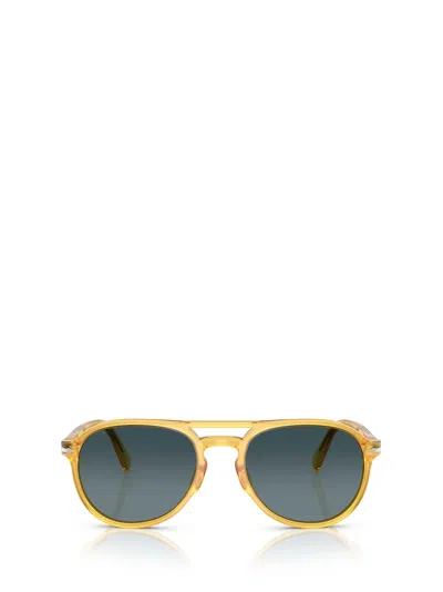 Persol Pilot Frame Sunglasses In Green