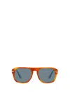 Persol Womens Brown Po3310s Jean Tortoiseshell-effect Pilot-frame Acetate Sunglasses In 96/56
