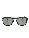 Persol Pilot-frame Sunglasses In Black