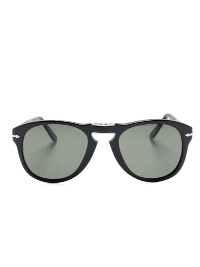 Persol Pilot-frame Sunglasses In Black