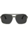 Persol Pilot-frame Sunglasses In Gray