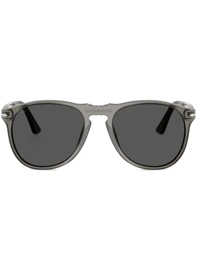 Persol Pilot-frame Sunglasses In Grey