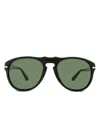 Persol Pilot-frame Sunglasses In Schwarz