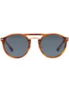 Persol Pilot-style Sunglasses In Brown