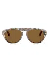 Persol Getönte Pilotenbrille In Brown