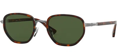 Pre-owned Persol Po 2471s Dark Havana/green (513/31 J) Sunglasses