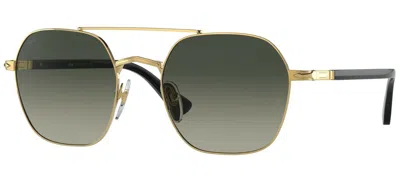 Pre-owned Persol Po 2483s Gold/grey Shaded (1097/71) Sunglasses