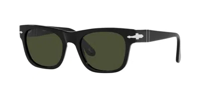 Pre-owned Persol Po 3269s Black/green (95/31) Sunglasses