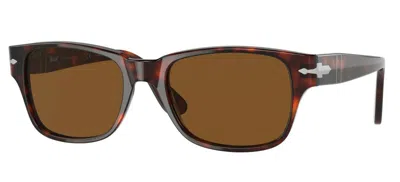 Pre-owned Persol Po 3288s Havana/brown Polarized (24/57) Sunglasses