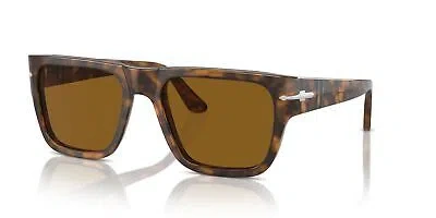 Pre-owned Persol Po 3348s Havana/brown 55/20/145 Unisex Sunglasses