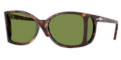 Persol Po0005 24/4e Occhiali Da Sole Tartarugatishell Per Uomo In Brown
