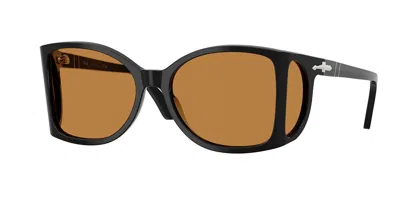 Persol Po0005 95/53 Occhiali Da Sole Neri Per Uomo In Black