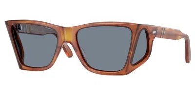 Persol Po0009 96/56 Occhiali Da Sole Marroni Per Uomo