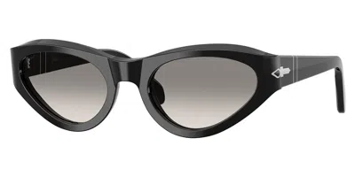 Persol Po0052s 95/32 Women's Sunglasses Black Size 53