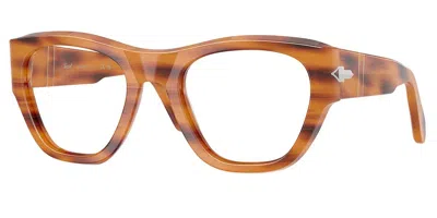 Persol Po0054v Men's Glasses, Brown, Size 53