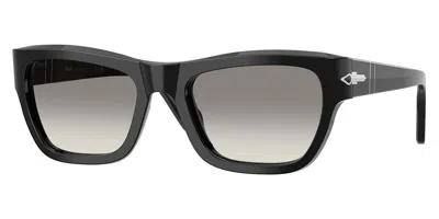 Persol Po0091s 95/32 Men's Sunglasses Black Size 53
