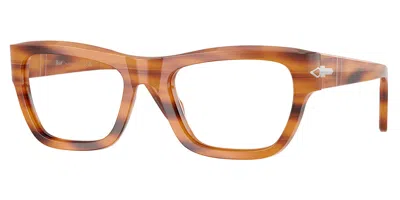 Persol Po0091v Men's Glasses, Brown, Size 53