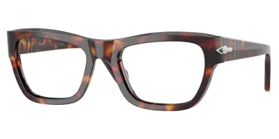 Persol Po0091v Men's Glasses, Tortoiseshell, Size 53 In Brown