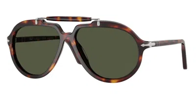 Persol Po0202s 24/31 Occhiali Da Sole Tartarugatishell Per Uomo In Brown