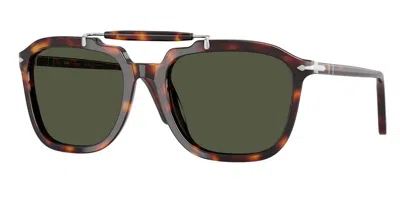 Persol Po0203s 24/31 Occhiali Da Sole Tartarugatishell Per Uomo In Brown