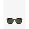 Persol Unisex Sunglass Po0202s In Black