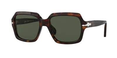 Persol Po0581s 24/31 Occhiali Da Sole Tartarugatishell Per Uomo In Burgundy