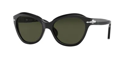 Persol Po0582s 95/31 Occhiali Da Sole Neri Per Donna In Black