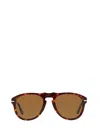 Persol Po0649 Havana Male Sunglasses In Havana