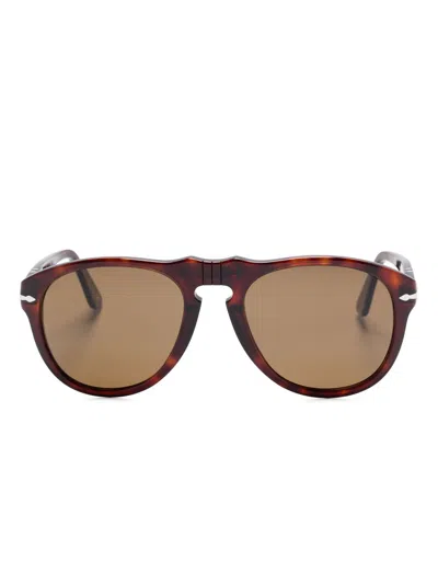 Persol Po0649 Sunglasses In Brown