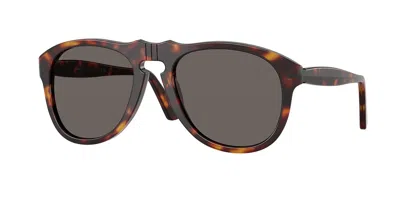 Persol Po0649ne 24/b1 Occhiali Da Sole Tartarugatishell Per Uomo In Brown