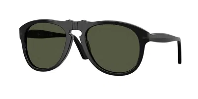 Persol Po0649ne 95/31 Occhiali Da Sole Neri Per Uomo In Black