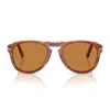 Persol Po0714sm Steve Mcqueen 96/73 Terra Di Siena Sunglasses In Orange