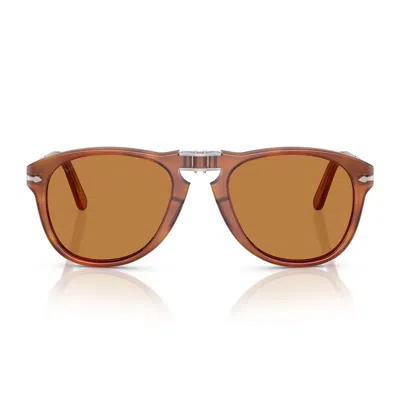 Persol Po0714sm Steve Mcqueen Folding Pilot Sunglasses In Multi
