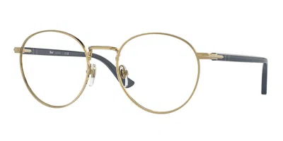 Persol Round-frame Glasses In Gold