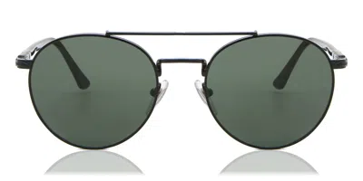 Persol Po1011s Asian Fit 107831 Men's Sunglasses Black Size 52