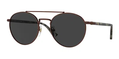 Persol Po1011s Asian Fit Polarized 114848 Men's Sunglasses Brown Size 52