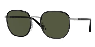 Persol Po1015sj Asian Fit 112531 Men's Sunglasses Black Size 52 In Multi