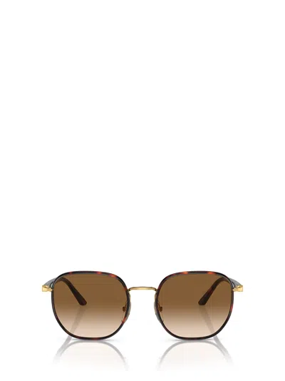 Persol Po1015sj Gold Havana Sunglasses