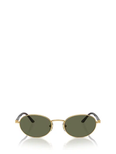 Persol Po1018s Gold Sunglasses