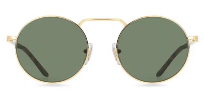Persol Po1019s 515/31 Men's Sunglasses Gold Size 53