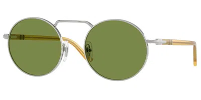 Persol Po1019s 518/4e Men's Sunglasses Silver Size 53